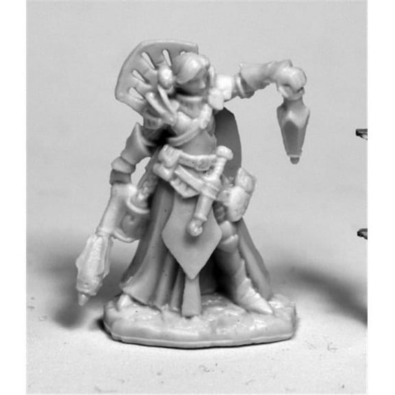 Reaper Miniatures REM77468 28 mm Dark Heaven Bones Christina, Female Cleric W3 Pack Mint of Miniature Games