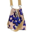 thumbnail image 2 of AZXY Womens Floral Drawstring Canvas Tote Bag Large Crossbody Shoulder Handbag, Convertible Purse with Bag Charm, Anti Theft Travel Bag for Work Beach Gym Lunch Makeup Shopping Outdoor Daily Storage, 2 of 8
