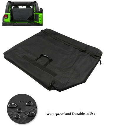 Black Panel Hard Top Storage Bag with Handle for 2007-2020 Jeep Wrangler JK JL