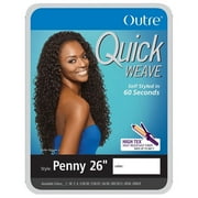 OUTRE Synthetic Hair Half Wig Quick Weave Penny 26 (DR30)