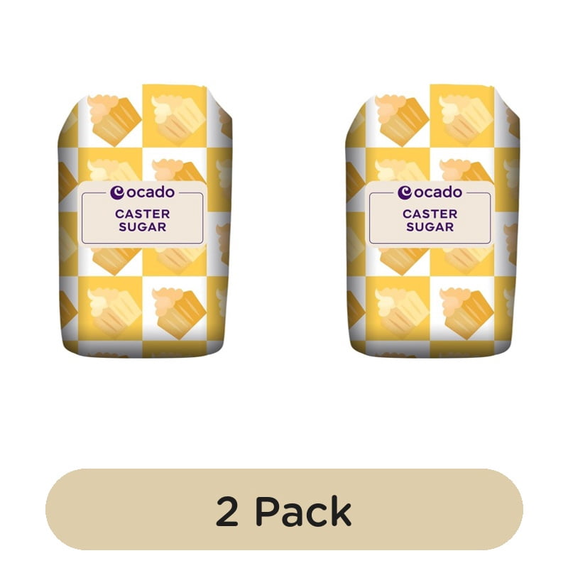 Ocado Caster Sugar 1kg, British Import (Pack of 2)