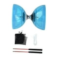 thumbnail image 2 of Juego de juguetes de diábolo chino, juguete de bola de diábolo con coordinación mano-ojo, juguete de malabarismo portátil con triple rodamiento para principiantes, adultos y niños L Azul, 2 of 8