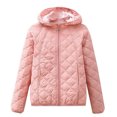 thumbnail image 4 of Women's Bomber Jacket Zip Up Coat with Pockets Pink XXL, 4 of 5