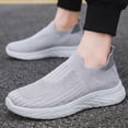 thumbnail image 5 of Willtoo Sneakers For Men Mesh Breathable Non Slip Walking Shoes Knit Lightweight Casual Pull-On Sneakers for Daily Sport Wear, 5 of 5