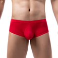 thumbnail image 1 of PEASKJP Men's Cotton Trunk SuperFit Microfiber Athletic Compression Underwear,Red XXL, 1 of 5