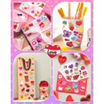 thumbnail image 3 of 2020 Pcs Pegatinas Del Día De San Valentín Para Niños 120 Hojas De Pegatinas De Corazón Manualidades De San Valentín Regalos De San Valentín Para Niños Aula Bolsas De Regalos De San Valentín Favores D, 3 of 6