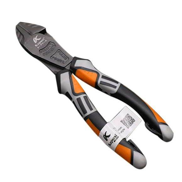 8'' Diagonal Plier Professional Electrician Plier Chrome-Vanadium Steel Wire Cutter Stripping Crimping Tool