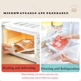thumbnail image 4 of Vacuum Sealing Food Storage Bags, 7-Pack Freezer-Safe Plastic Bags for Meal Prep, 23x21cm to 30x28cm, Clear, 4 of 8