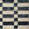 thumbnail image 4 of Luxe Weavers Checkered Geometric Navy 8x10 Area Rug, Indoor Carpet, 4 of 9