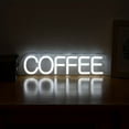 thumbnail image 1 of 1pc Coffee Night Sign Modern Letter Design LED Night Lamp For Home  Coffee Shop  BAR, 1 of 5