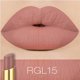 thumbnail image 2 of Barra de labios mate Mist, tubo Rectangular, barra de labios hidratante de larga duración RGL15, 2 of 2