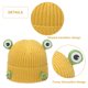 thumbnail image 3 of Gorro de lana con protección para las orejas con forma de rana de dibujos animados, divertido gorro de lana holgado y cálido para esquiar en invierno, 3 of 5