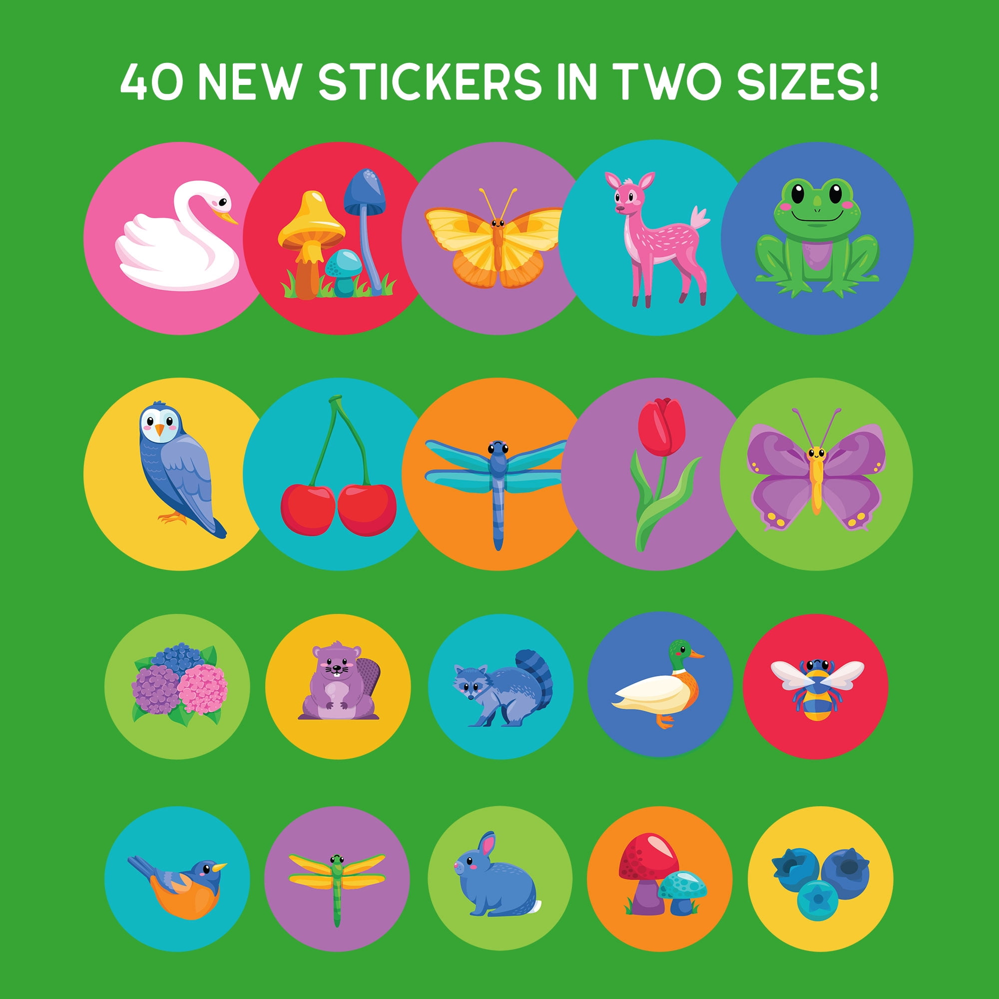 Educational Insights 3D Sticker Maker Refill Pack: Garden Friends, Craft Supplies for Ages 5 and up