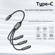 thumbnail image 3 of Cable Divisor OTG USB HUB 2.0 Macho A Hembra, Adaptador de Cargador de Datos para Teléfono, Impresora, USB, Memoria USB., 3 of 7