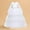 White, variant on JUSLIO Girls Dresses Size4-8 Tulle Bow Long Sleeve Girl Dresses Round Neck Winter Casual Princess Dress