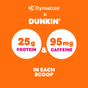 Dymatize ISO100 Hydrolyzed Whey Isolate Protein Powder, Dunkin' Mocha, 25g Protein, 20 Serv