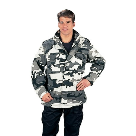 - City Camouflage M-65 Field Jacket - X-Large