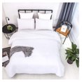 thumbnail image 3 of KriKac White Comforter King Size, 3 Pieces Lightweight Solid White Bedding Set King, All Season Soft Pure White King Size Comforter Set Extra Fluffy Ultra Comfy Bed Quilt (1 Comforter, 2 Pillowcases), 3 of 6