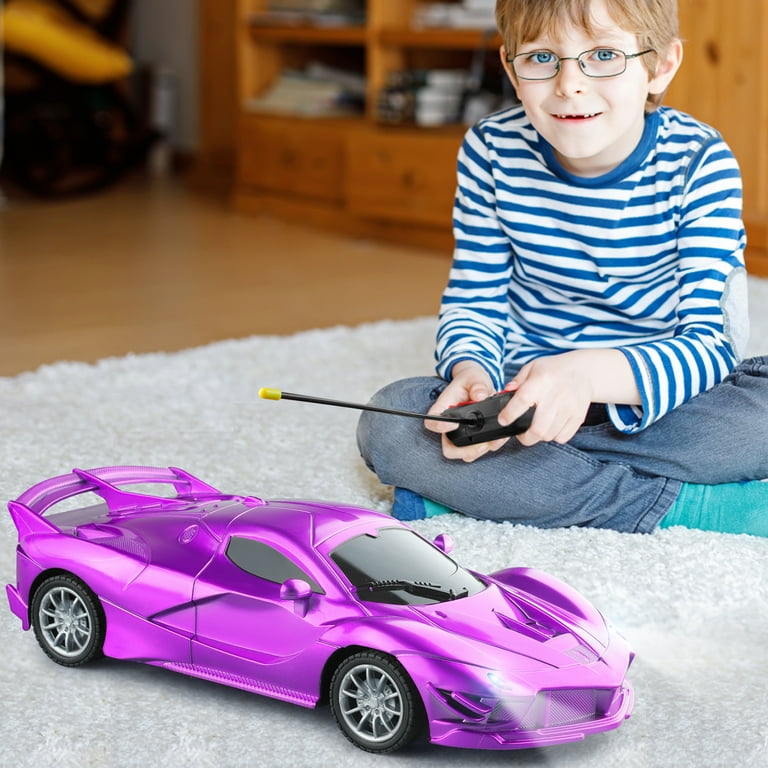 Purple remote best sale control car