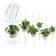 thumbnail image 2 of Muyoka ALIMARO Colgadores para plantas Cesta colgante de algodón con ganchos Cuerda hecha a mano Kit de soporte para plantas Soporte para plantas de bricolaje Soporte para macetas para decoración inte Muyoka Hogar, 2 of 6