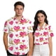 thumbnail image 5 of Ceisia Fashion Unisex Men Women Casual Short Sleeve Gift Printed Turndown Collar Button Shirt, 5 of 7