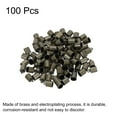 thumbnail image 3 of 100Pcs Cord End Caps 5.5mm End Cap Barrel Beads Kumihimo End Caps Brass for Jewelry Making 6mm Length Bronze, 3 of 5
