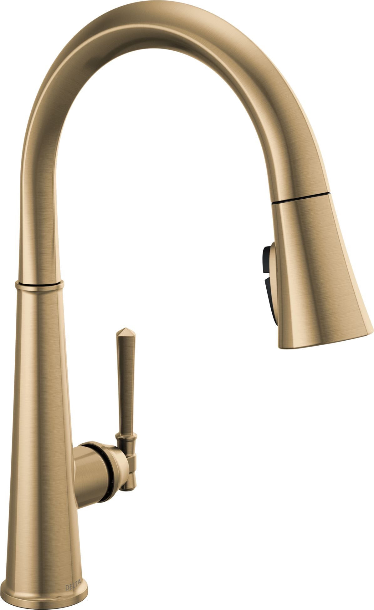 Delta Marca Single-handle Pull-down Sprayer Kitchen Faucet Champagne Bronze for sale online 