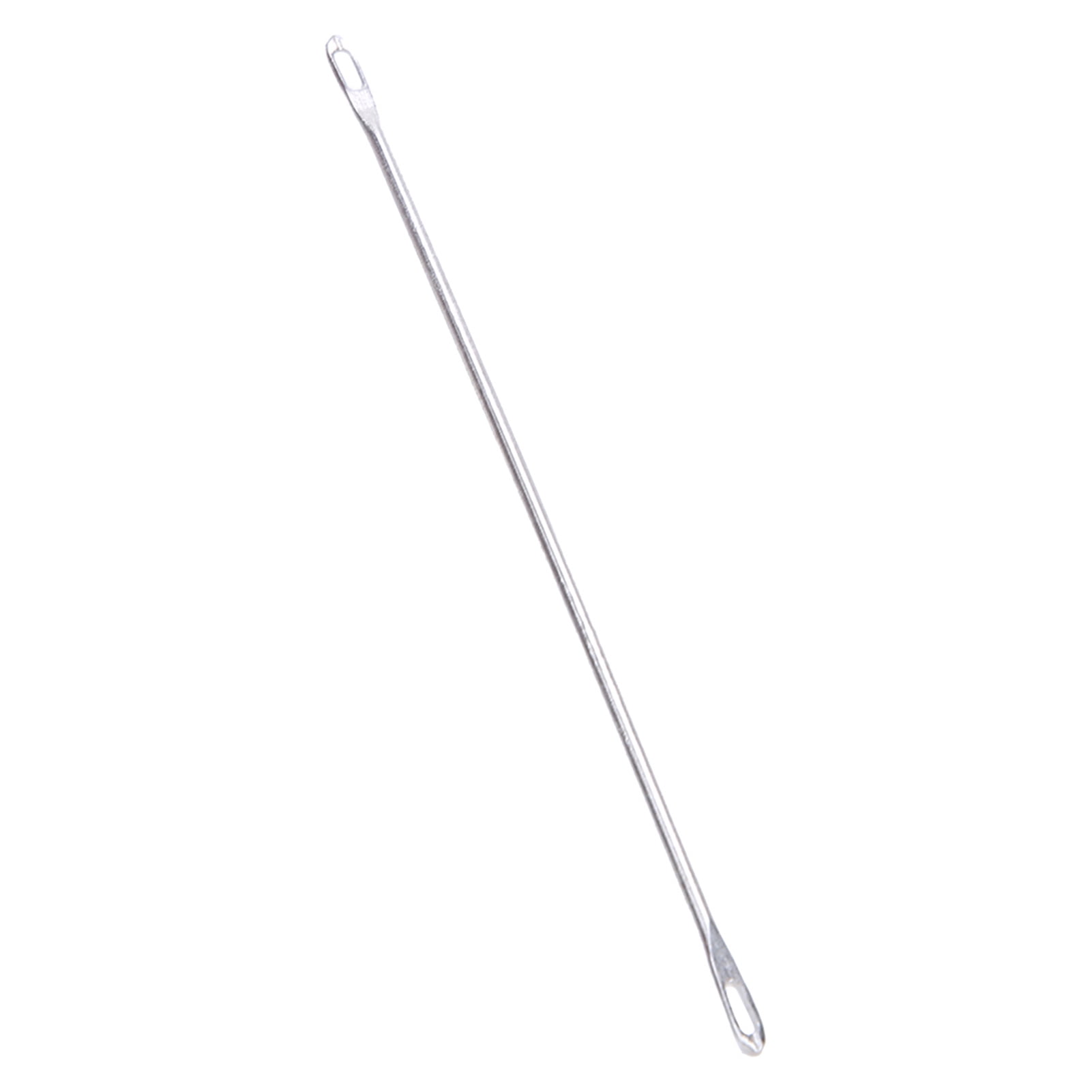 20 Pcs Double Eye Needle Metal 9cm Long Transfer Fit for Knitting Machine