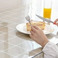 thumbnail image 2 of POINTERTECK Nappe Imperméable Tissu Transparent Anti-Huile Plastique Maison Hôtel Tapis de Protection pour Table à Manger, 2 of 10
