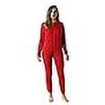 thumbnail image 3 of followme Combinaison Thermique Henley pour Femmes 6743-RED-TG, 3 of 4
