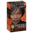 thumbnail image 2 of (3 pack) Clairol Textures & Tones Hair Dye Ammonia-Free Permanent Hair Color Creme, 1N Natural Black, 1 Application, 2 of 8
