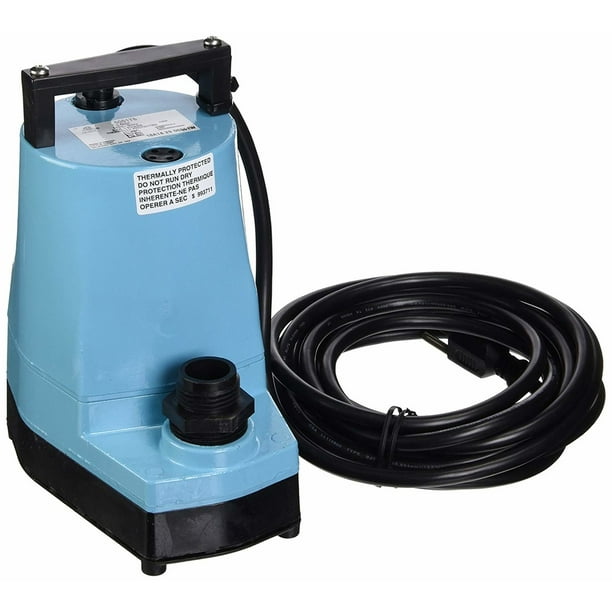 Little Giant Pump505176 5MSP 1/6HP, 115V Submersible Utility Pump, 18