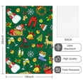 thumbnail image 2 of 2 Pcs Funny Kitchen Towels,Green Christmas Santa and Snowman Pattern Microfiber Dish Towels,Kitchen Tea Towels,Kitchen Towel Set (18" X 26"), 2 of 7