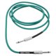 thumbnail image 1 of unbranded Cable Para Guitarra Eléctrica Color Verde Con Conectores Para De Audio Y Bajo, 1 of 7