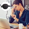 thumbnail image 2 of 4 Pack Eye Patch Single Eye Patch Pirate Eye Patch with Adjustable Buckle for Amblyopia Lazy Eye, Black, 2 of 5