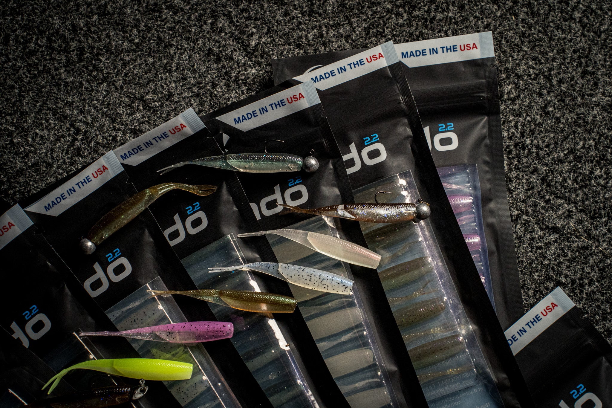 6th Sense Crappie Shindo 2.2 in Soft Plastic Minnow Finesse Crappie and Panfish Fishing