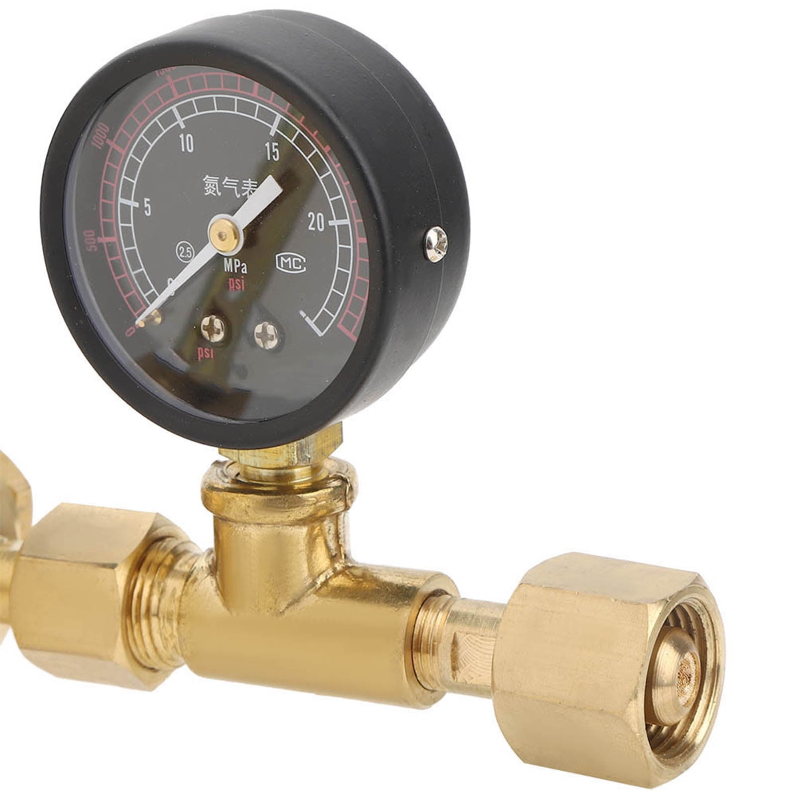 Nitrogen Pressure Regulator Gauge 60kg Brass Nitrogen Regulator