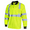 Yellow, variant on Hi-Vis Long Sleeve Safety Polo Shirt, ANSI Class 1 (Black, S)