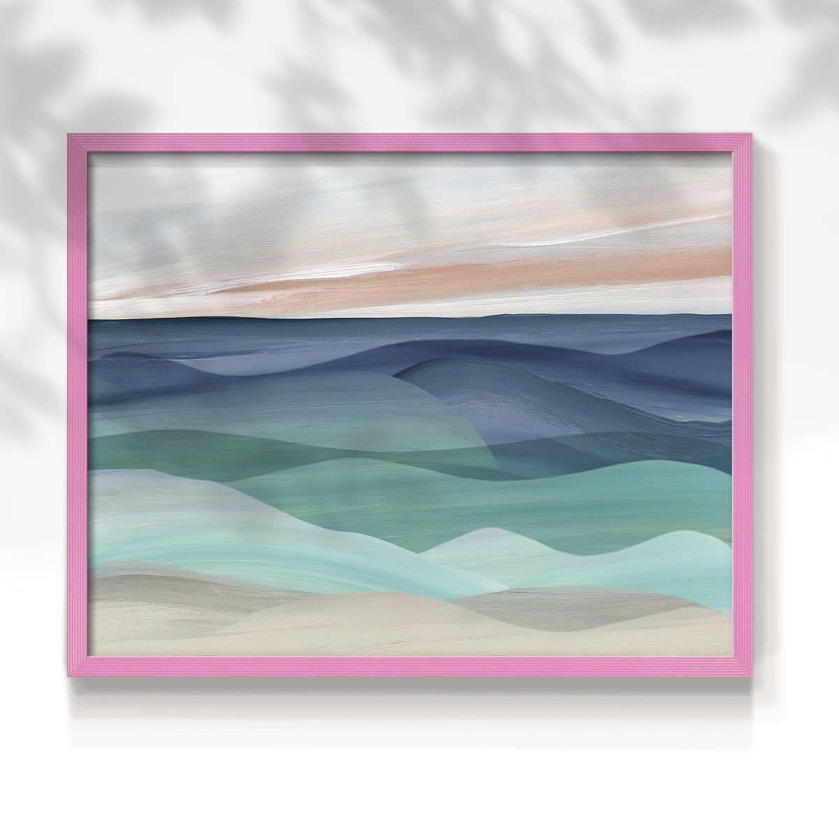 Shifting Seas by Carol Robinson - Restickable Framed Giclée Print