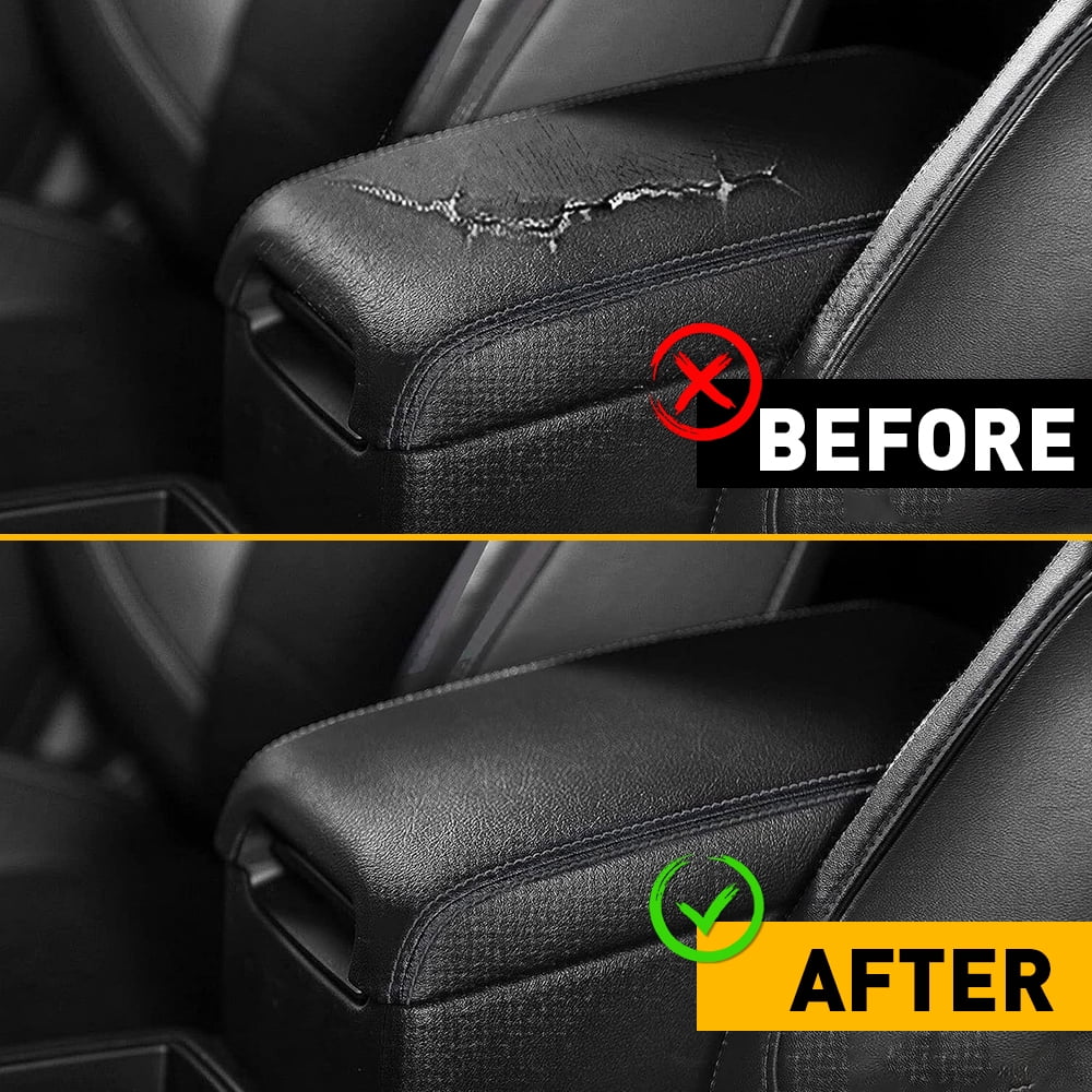 Center Console Lid Armrest Cover Leather Fits For 2012 2017 Toyota Camry Walmart