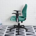 thumbnail image 4 of LAICAIW Housse de Chaise de Bureau Extensible Résistante à l'Eau en Spandex Extensible Jacquard Housse de Chaise d'Ordinateur pour Chaises de Bureau Velours Gazon, 4 of 7