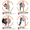 thumbnail image 2 of Cuerda de posicionamiento ajustable de 3 metros Cordón de posicionamiento duradero con metal, 2 of 7