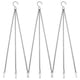 thumbnail image 1 of GOOHOCHY 3 cadenas colgantes para cestas de flores, jaulas de pájaros y maceteros con múltiples ganchos., 1 of 8