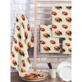 thumbnail image 2 of Cute Ladybugs Kitchen Dish Towels for Drying Dishes Set of 2, Spring Botanical Leaves Beige Waffle Weave Microfiber Hand Tea Bathroom Towels Quick Dry & Absorbent Towel 15.7x23.6, 2 of 7