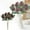 Wine, variant on Flower Bouquet Plants Flower Hydrangea Decoration Artificial Heads No Need for Soil, Water or Sunlight, Brick Red