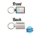 thumbnail image 4 of Serotonin Molecule Science Scientific Metal Rectangle Keychain, 4 of 7