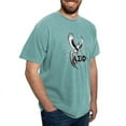 thumbnail image 4 of CafePress - Alpha Sigma Phi Phoenix Black T Shirt - Mens Comfort Colors Shirt, 4 of 5