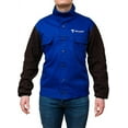 thumbnail image 6 of Waylander DVALIN Hybrid FR Leather Welding Jacket - Leather Sleeves, Snap Buttons for Maximum Spark & Heat Protection, 6 of 6