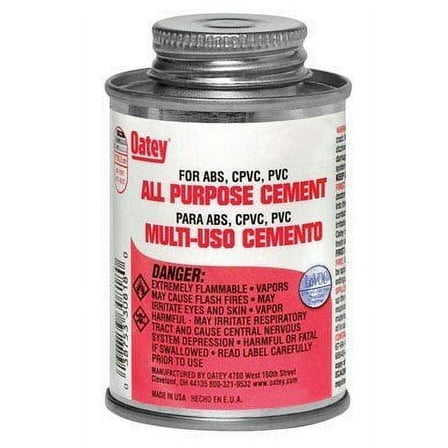 Oatey All Purpose Cement - Multipurpose, Clear - 0.16 oz