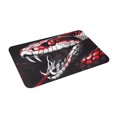 thumbnail image 5 of Salouo Fierce Red Viper Graphic Art Pattern Outdoor Indoor Sturdy Doormats 16’’×24’’, Anti Fatigue Soft Flannel Thick Door Mat,Non-Slip Rectangle Rug Cushion, 5 of 7